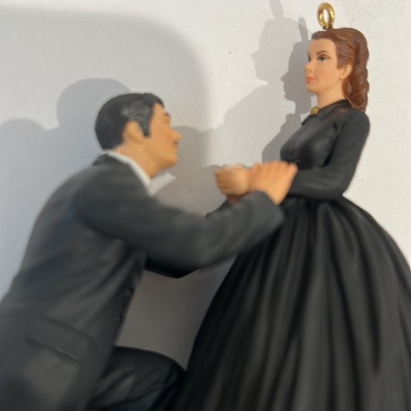 Gone With The Wind Hallmark Ornament Scarlett O'Hara Rhett Butler Proposes New - Picture 7 of 10